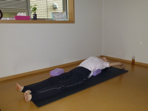 出勤前のヨガPhoto